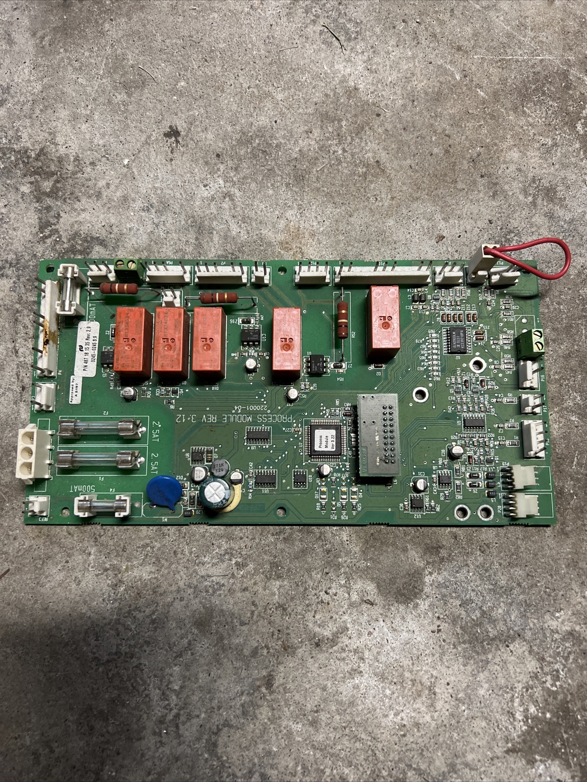 Wascomat 487 193505 Dryer Circuit Board, TD3030 Process Module | eBay